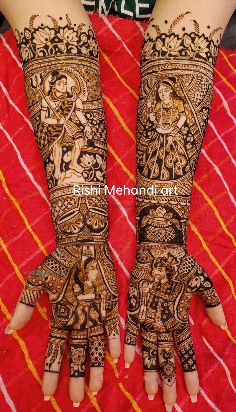 Photo From Special Bridal Mehandi - By Rishi Mehandi Artist