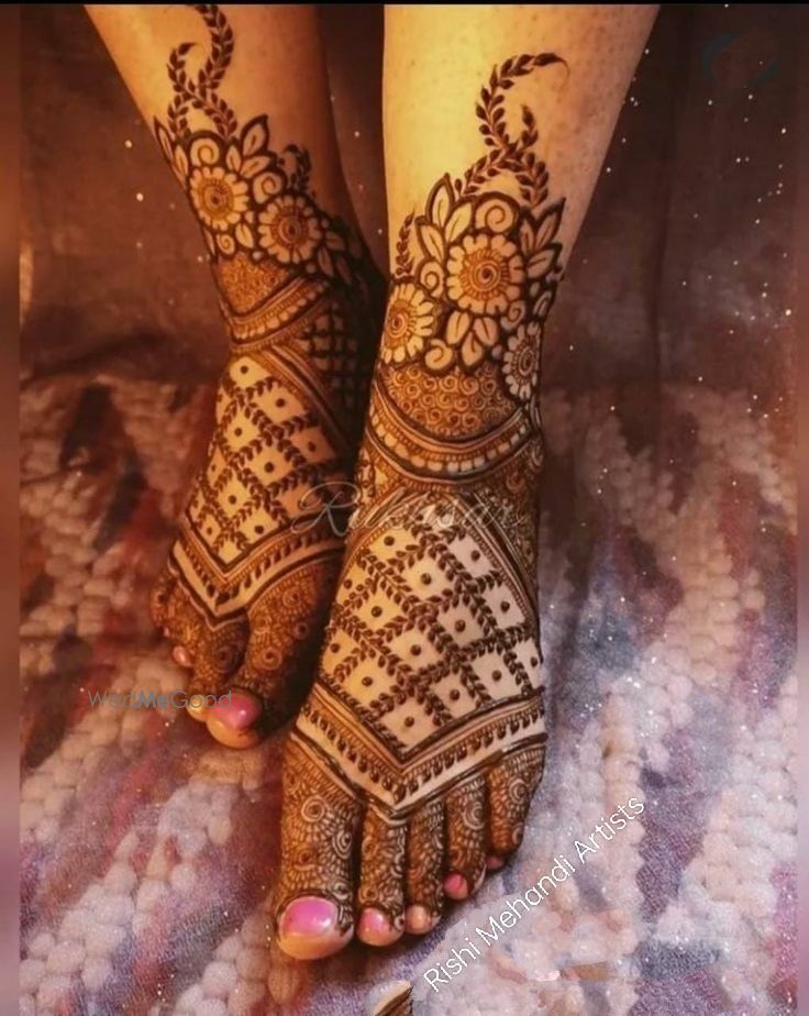 Photo From Special Bridal Mehandi - By Rishi Mehandi Artist