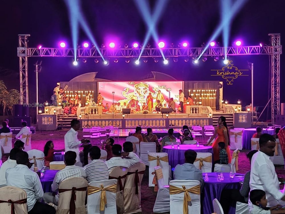 Photo From Abhilash Reddy & Sneha Reddy Sangeet at Resort - By Krishna's Events