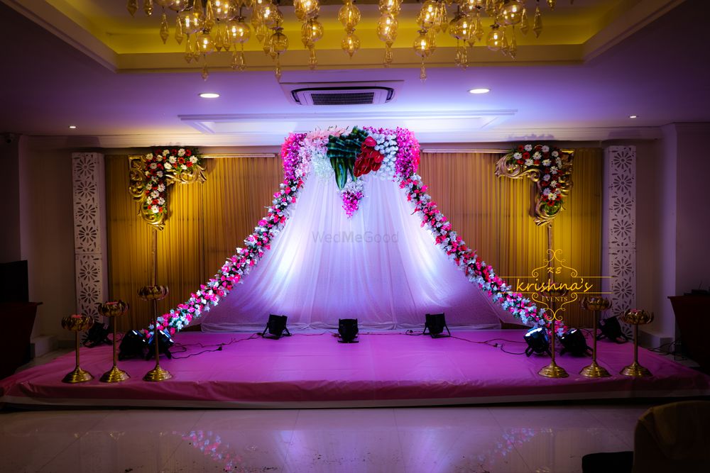 Photo From Engagement at Vivahbojnambu Hotel - By Krishna's Events