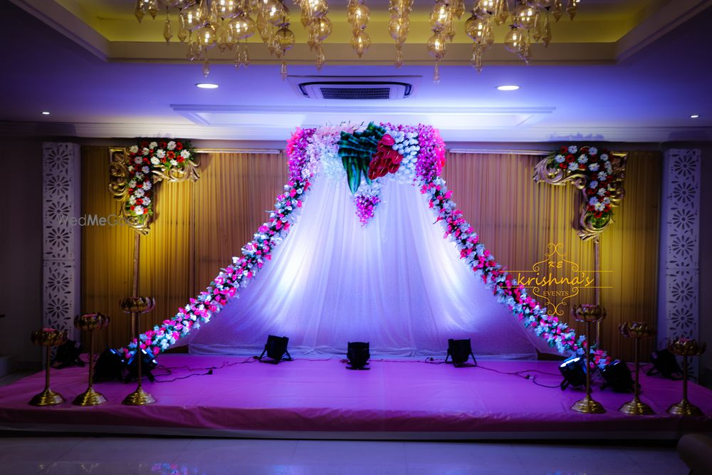 Photo From Engagement at Vivahbojnambu Hotel - By Krishna's Events