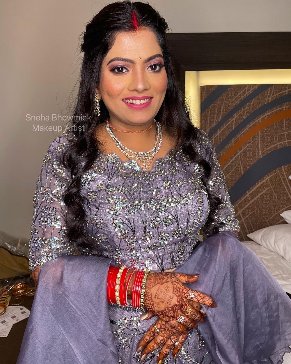 Photo From Brides on her Sangeet /Reception  - By Sneha Bhowmick Makeup