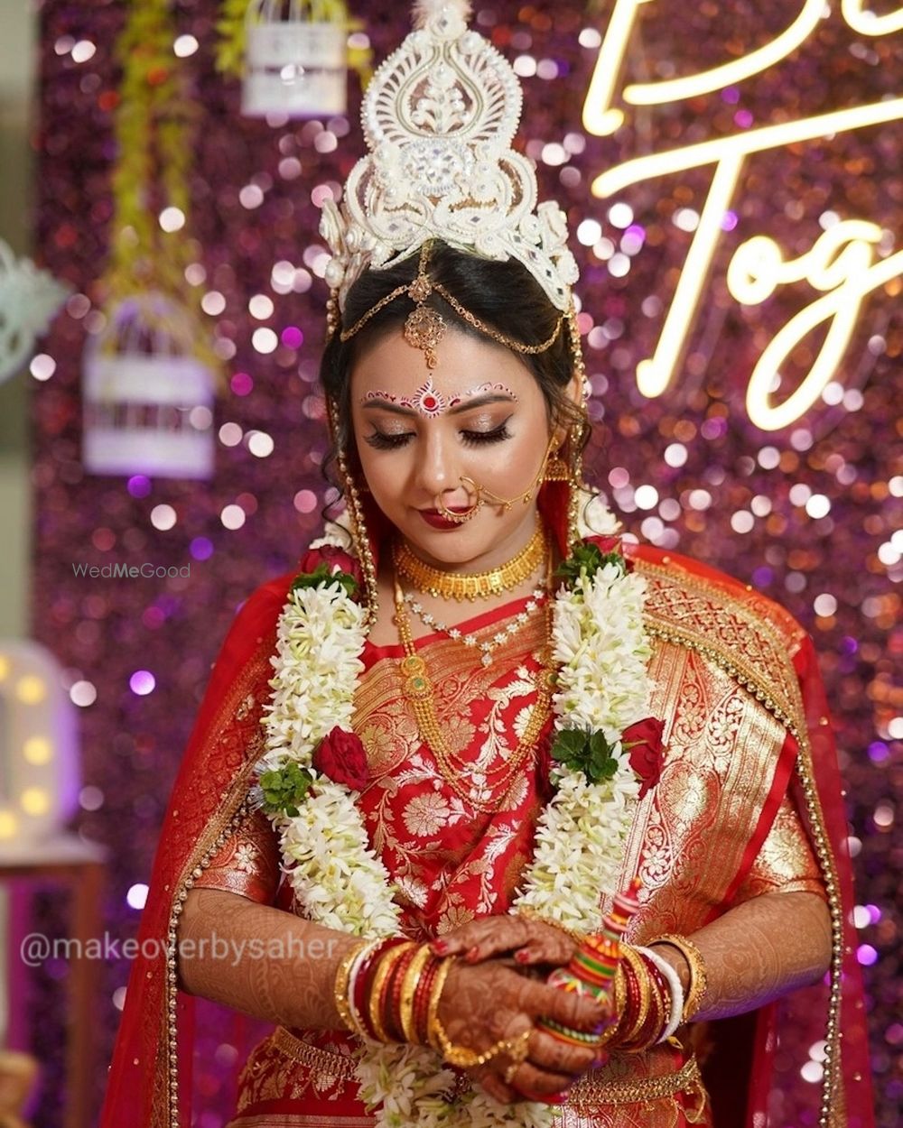 Photo From Poulami X Bengali Bridal Look - By Saher Mulla