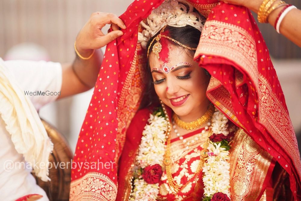 Photo From Poulami X Bengali Bridal Look - By Saher Mulla