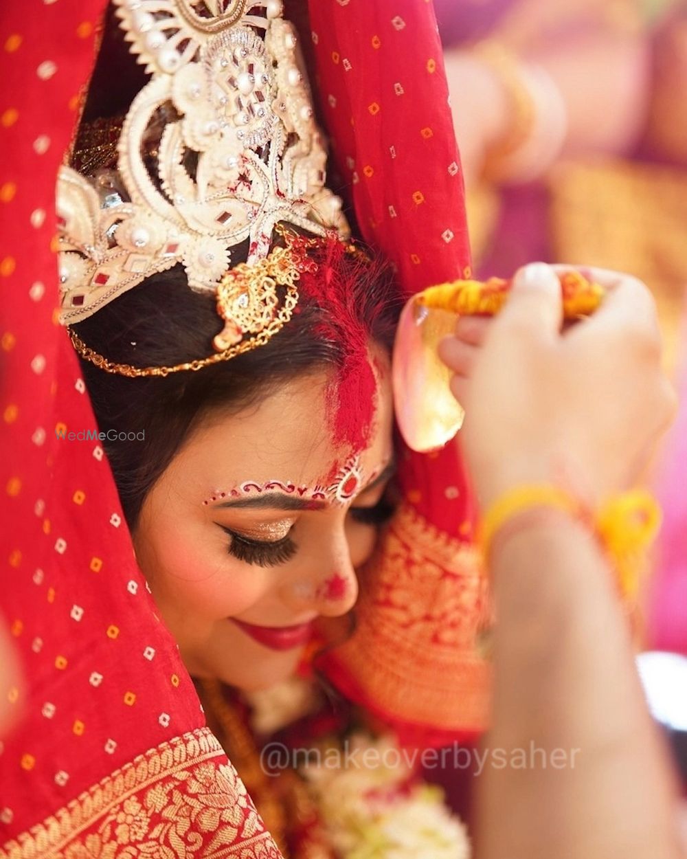 Photo From Poulami X Bengali Bridal Look - By Saher Mulla