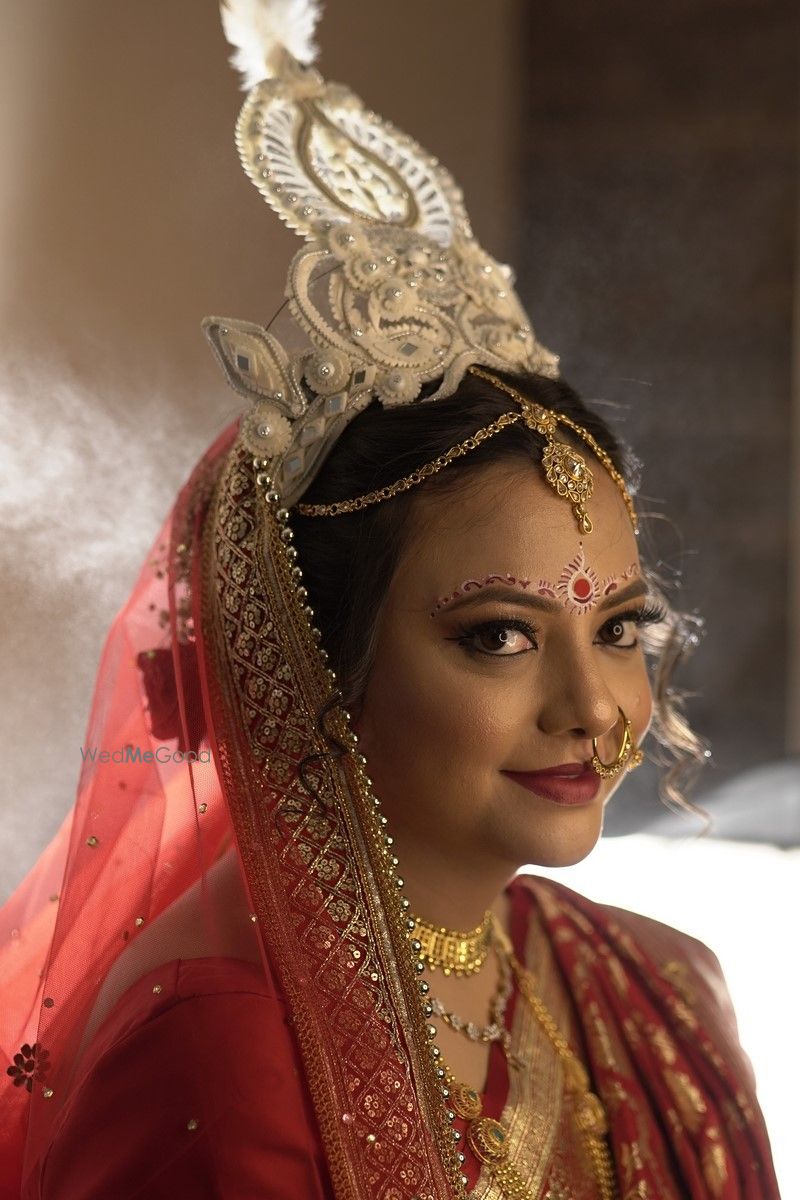 Photo From Poulami X Bengali Bridal Look - By Saher Mulla