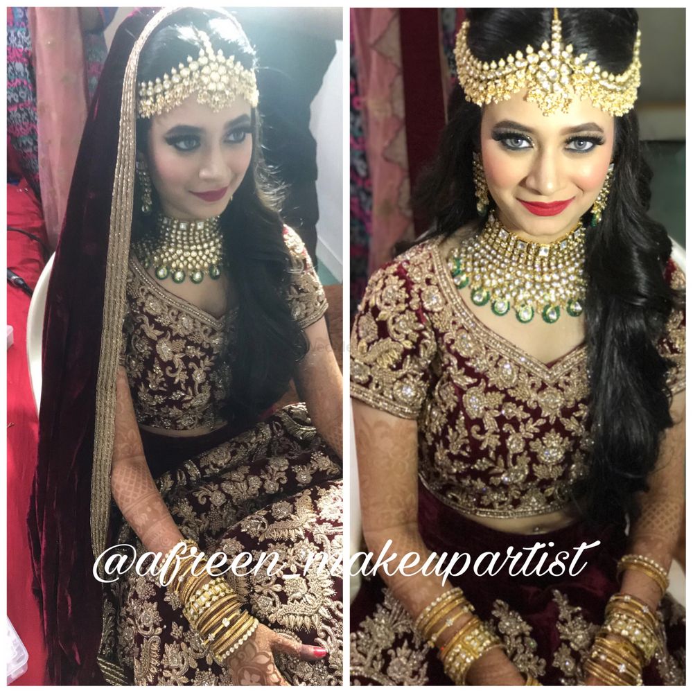 Photo From Sahar's Wedding Reception - By Afreens Hair & Makeup