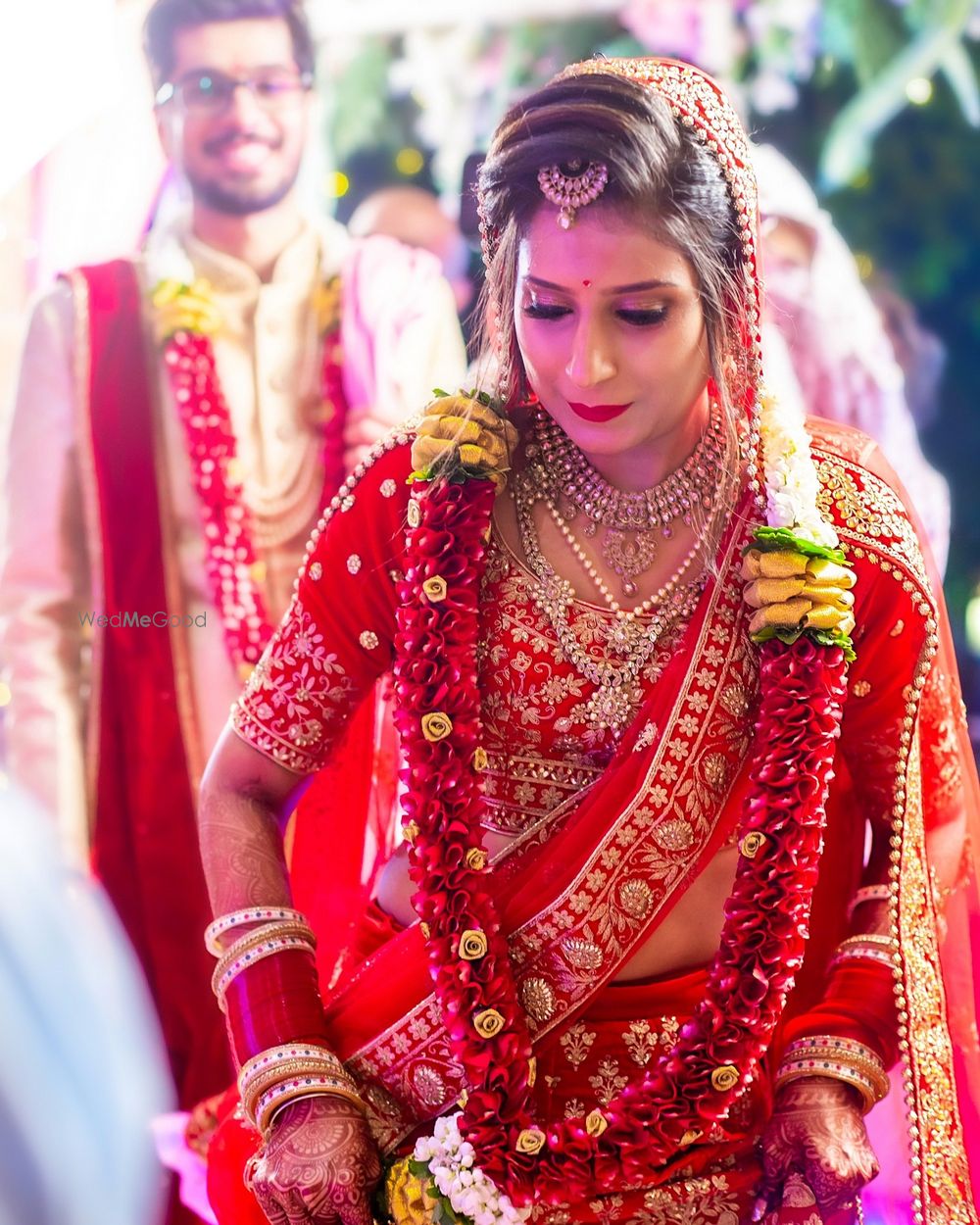 Photo From Bride Yona * North Indian Phera Look - By Saher Mulla