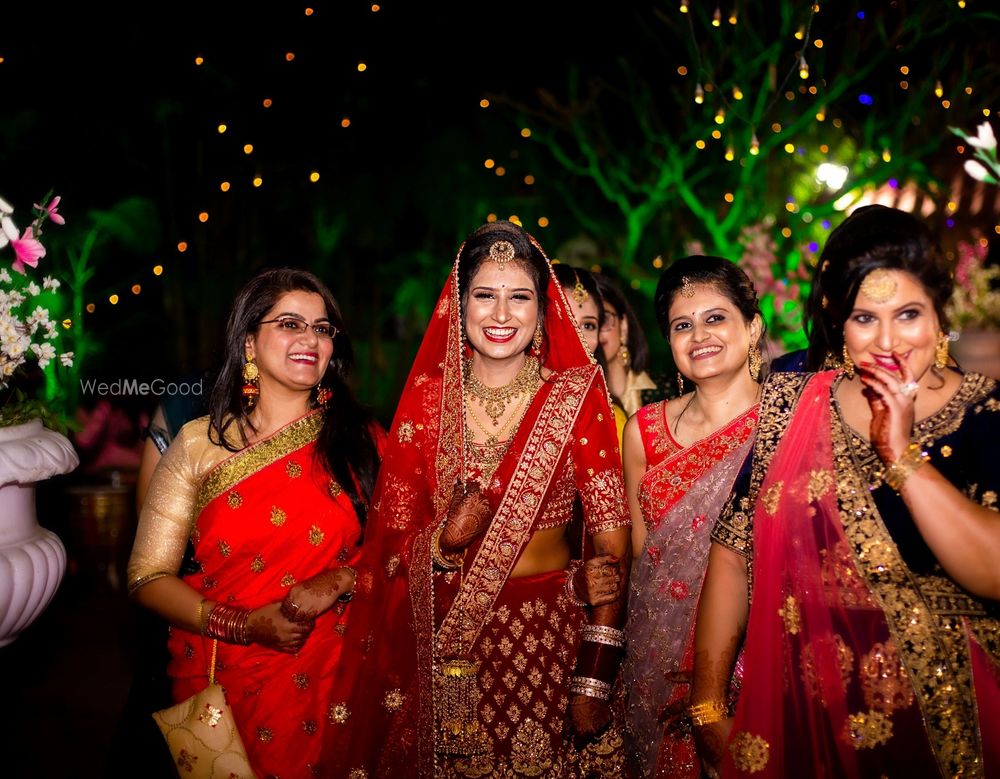 Photo From Bride Yona * North Indian Phera Look - By Saher Mulla