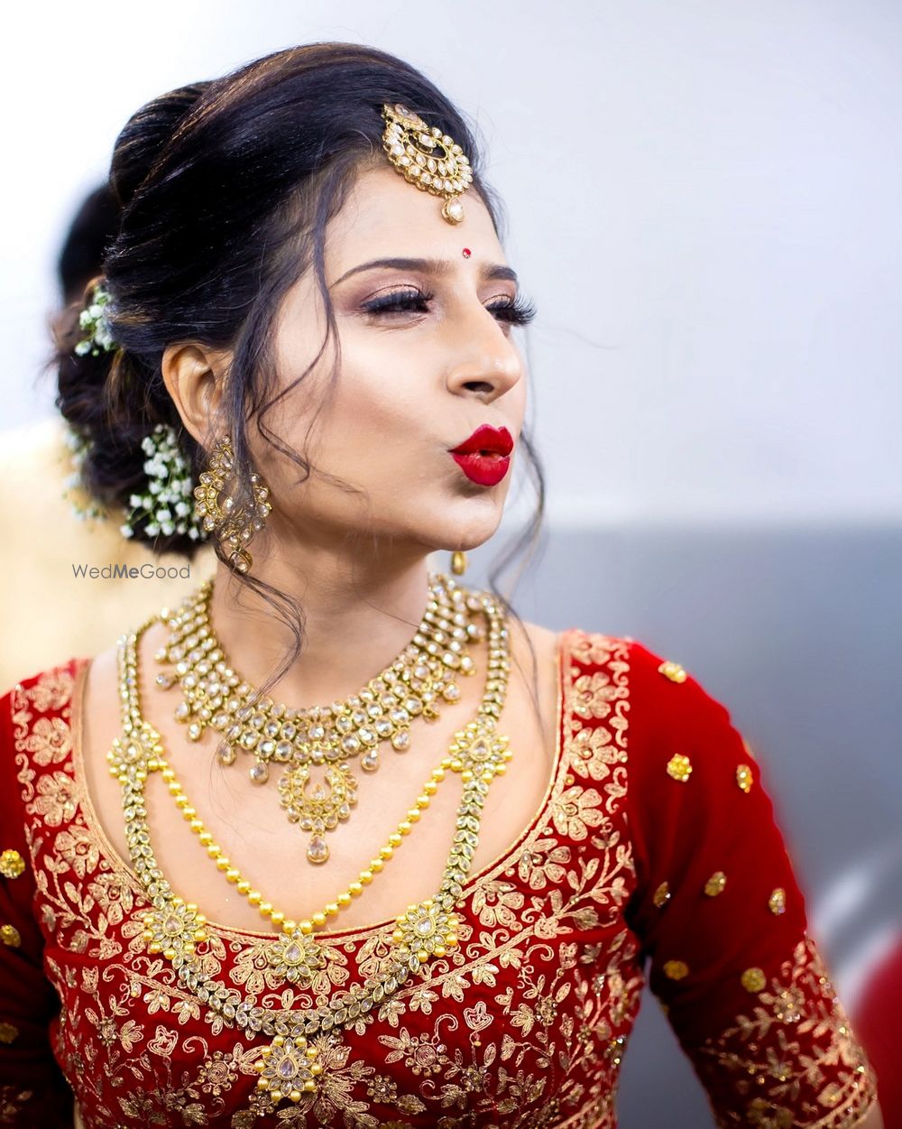 Photo From Bride Yona * North Indian Phera Look - By Saher Mulla