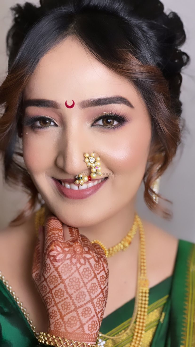 Photo From Bride Rucha - By Hemali Mehta Makeup Artist and Hair Stylist