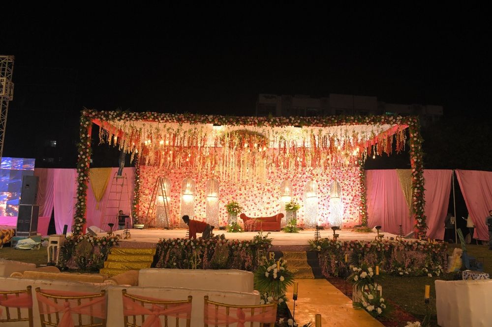 Photo From Wedding Decor At Ansal Palms Golf City - By Ace Decorators & Event Curators