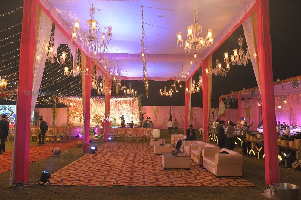 Photo From Wedding Decor At Ansal Palms Golf City - By Ace Decorators & Event Curators