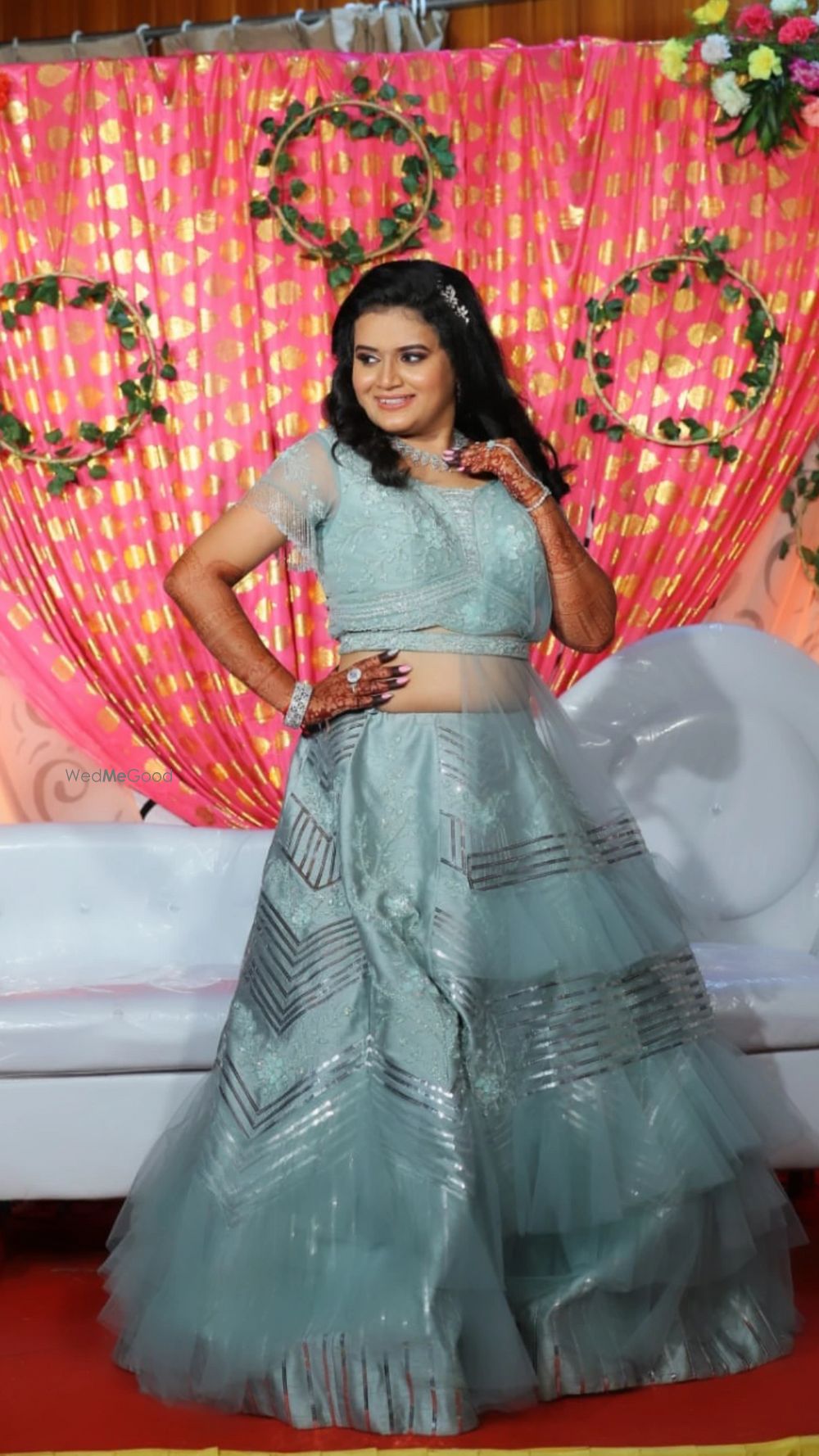 Photo From Sangeeth Bridal look - By Make-up Artist Poonam Sancheti