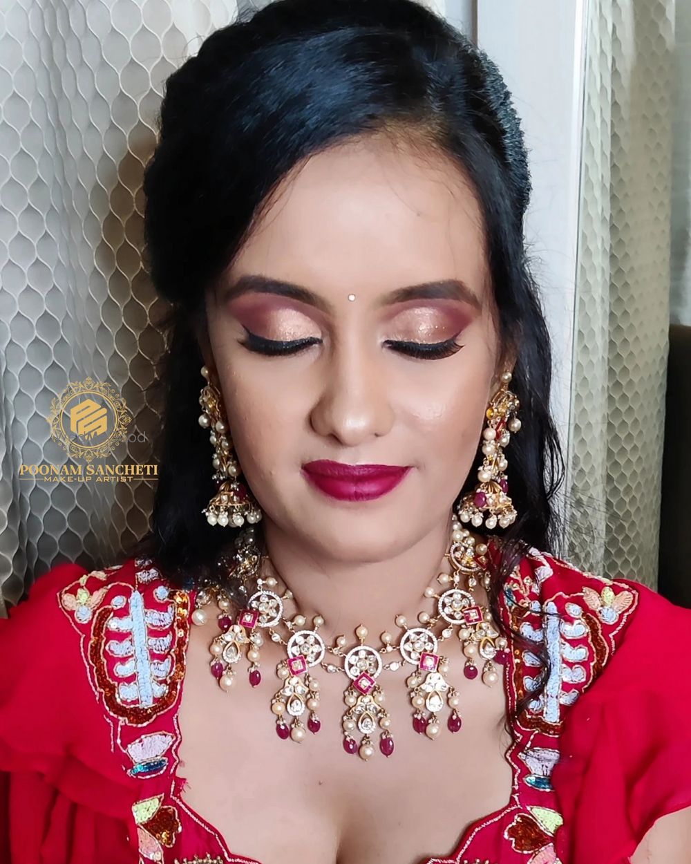 Photo From Sangeeth Bridal look - By Make-up Artist Poonam Sancheti