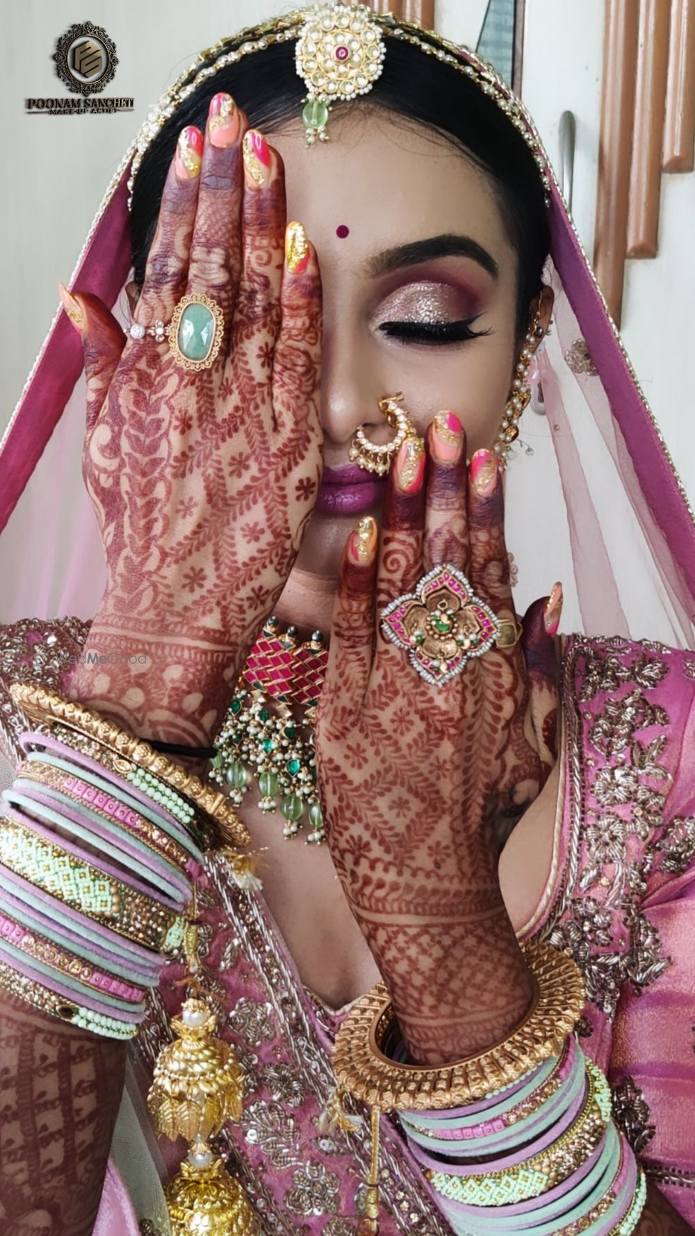 Photo From Pooja Bride - By Make-up Artist Poonam Sancheti