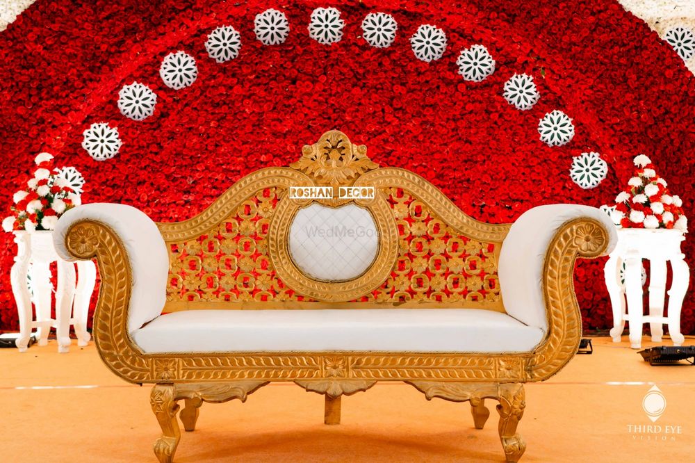 Photo From Red and white floral theme - By Roshan Decorators