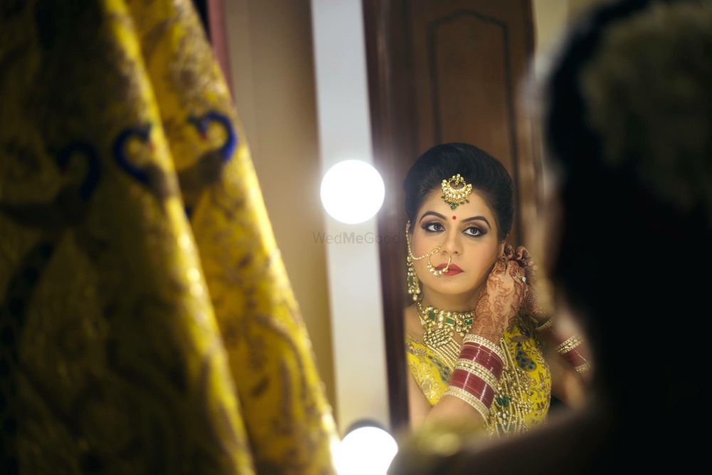 Photo From Bride in yellow lehanga - By Get Gorgeous with Ridhi