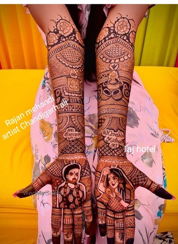 Photo From Bridal Mehndi Design Latest - By Rajan Mehndi