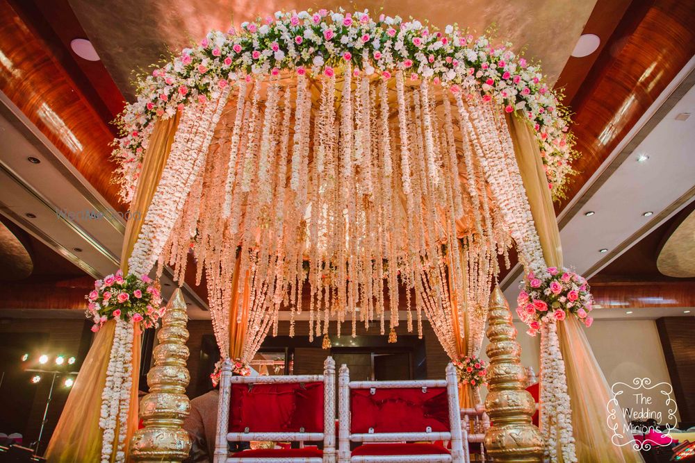 Photo of Floral mandap decor