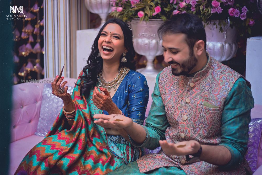 Photo From Riddhi & Ujjval Mehendi - By Noon Moon Events