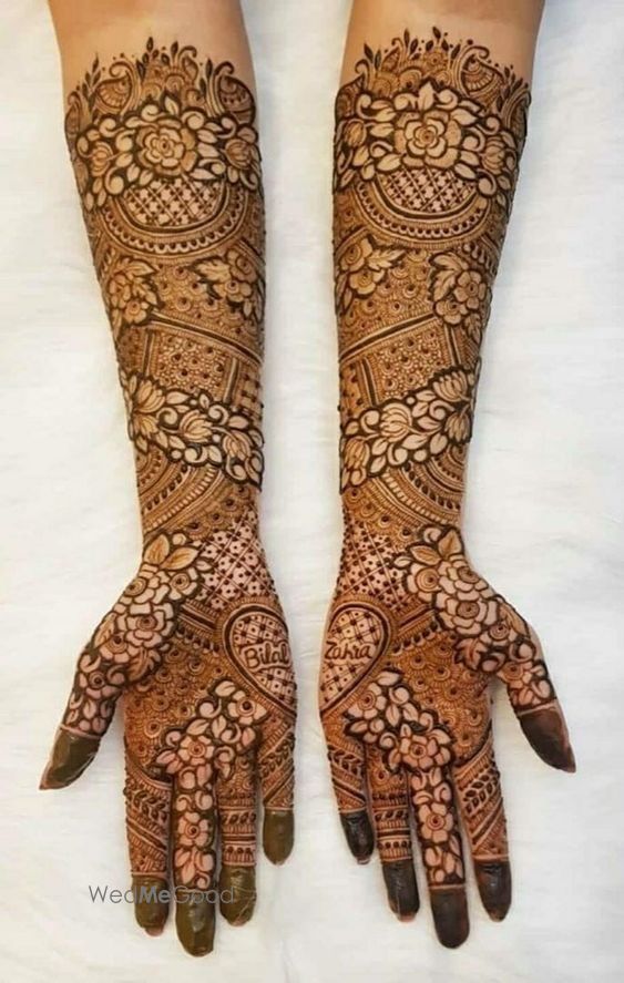 Photo From bridal mehendi  - By Nazah Mehndi Art