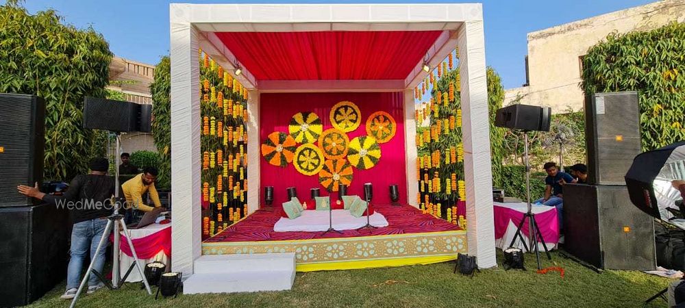 Photo From MEHENDI CEREMONY AT HOME - By Wedding Decor And Events