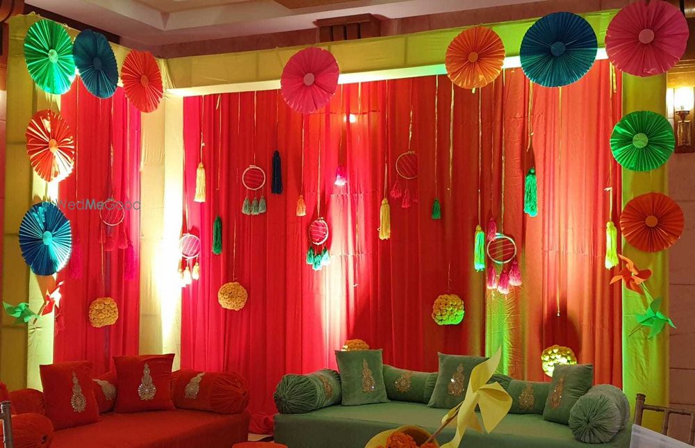 Photo From MEHENDI AT HOTEL JAYPEE PALACE - By Wedding Decor And Events