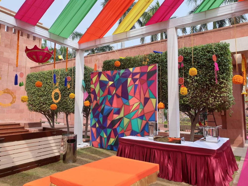 Photo From MEHENDI AT HOTEL JAYPEE PALACE - By Wedding Decor And Events