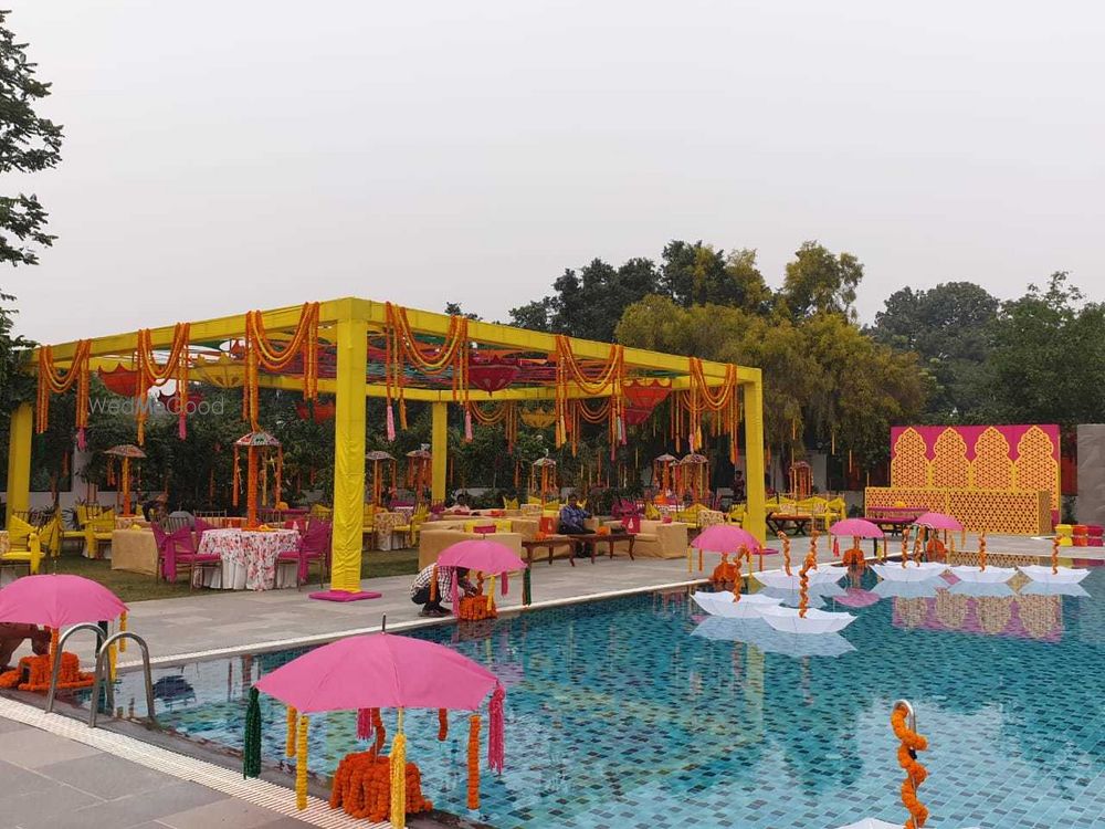 Photo From MEHENDI AT KHELGAON - By Wedding Decor And Events