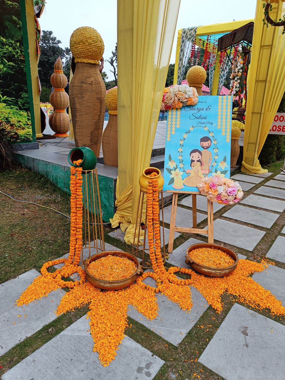 Photo From haldi - By Events by Vidhi