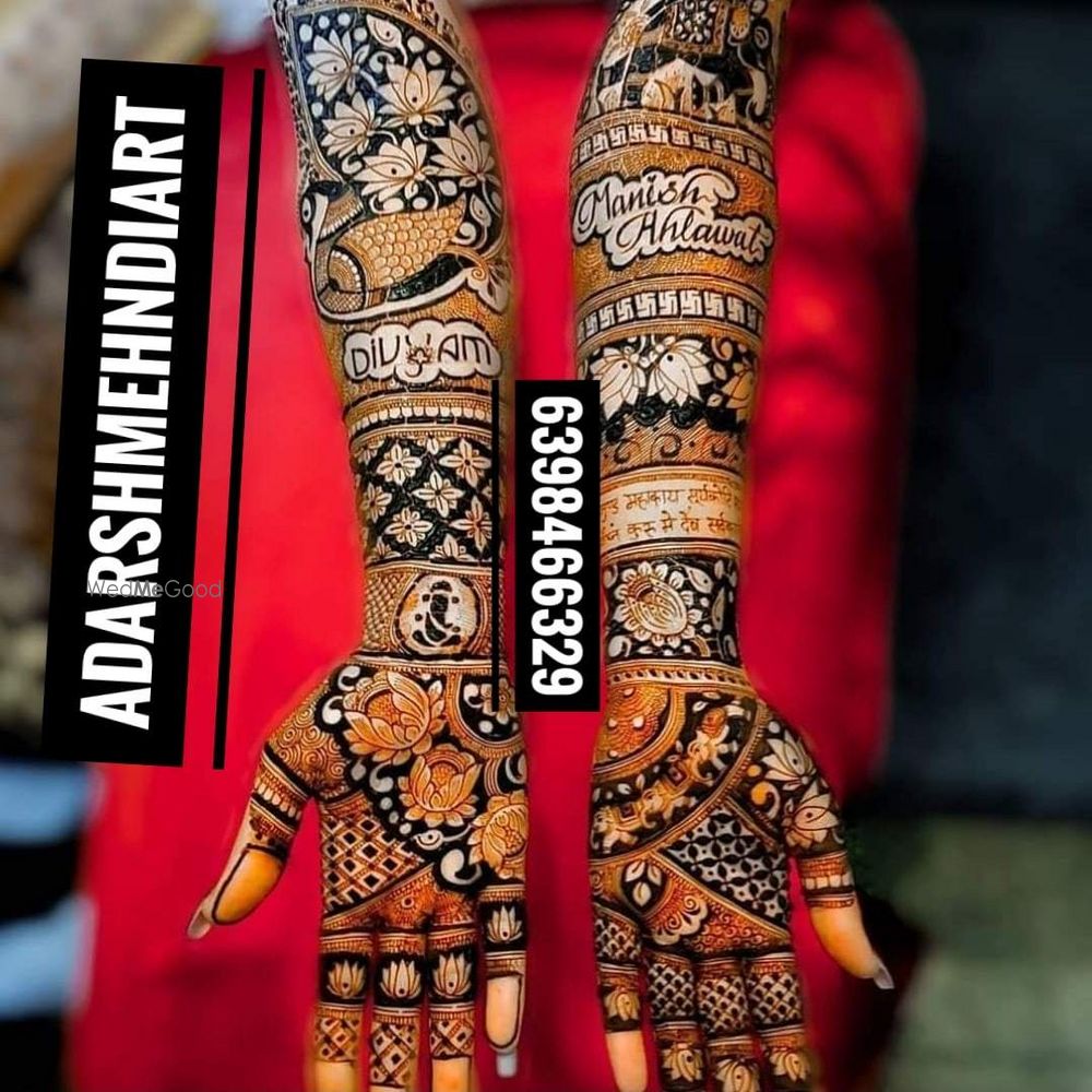 Photo From The Best Bridal mehndi designs - By Adarsh Mehandi Art