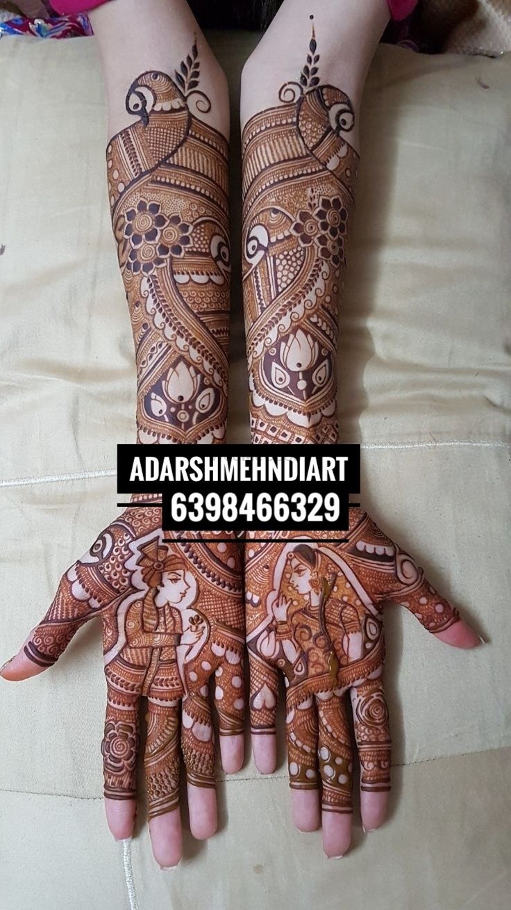 Photo From The Best Bridal mehndi designs - By Adarsh Mehandi Art