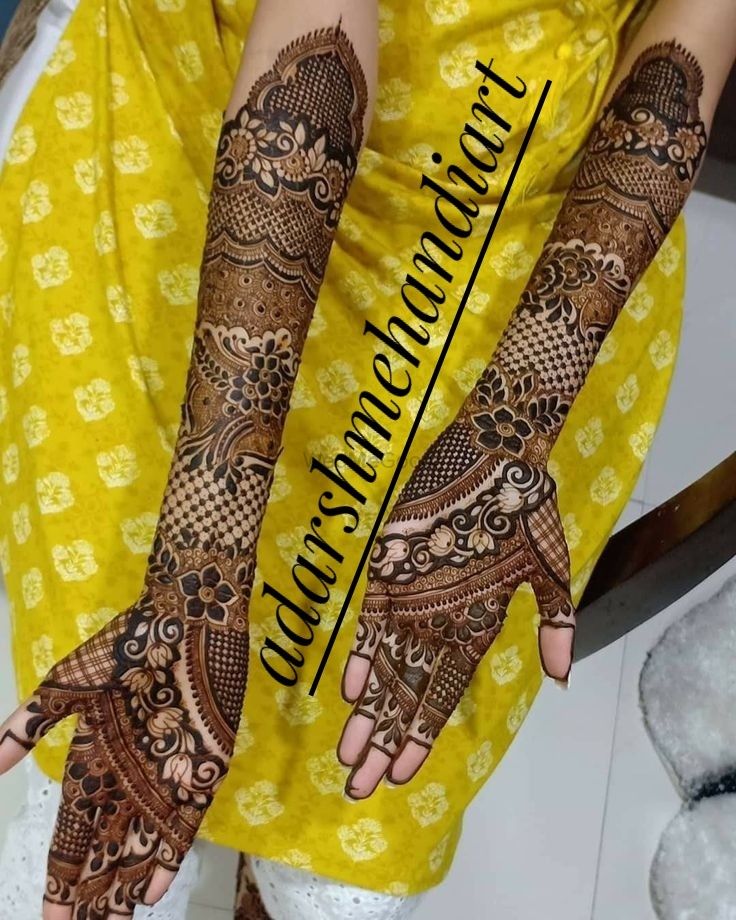 Photo From The Best Bridal mehndi designs - By Adarsh Mehandi Art