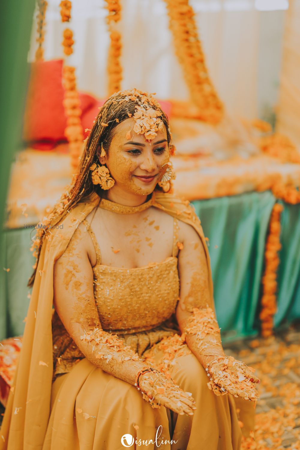 Photo From Nisha's Mehandi and Haldi - By Visualinn