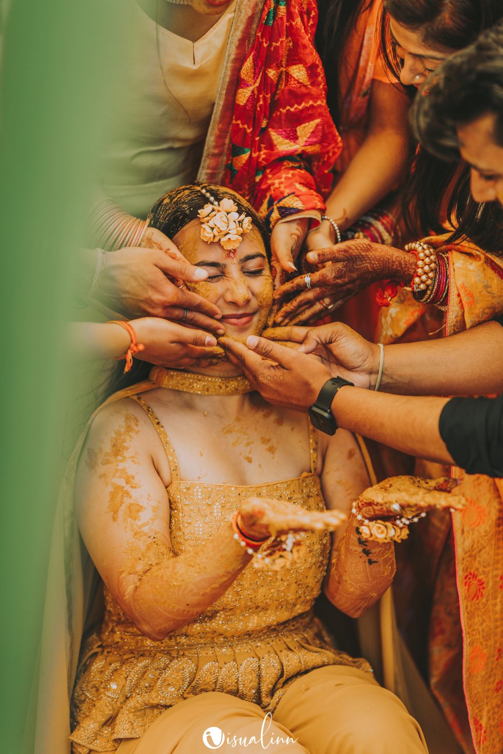 Photo From Nisha's Mehandi and Haldi - By Visualinn