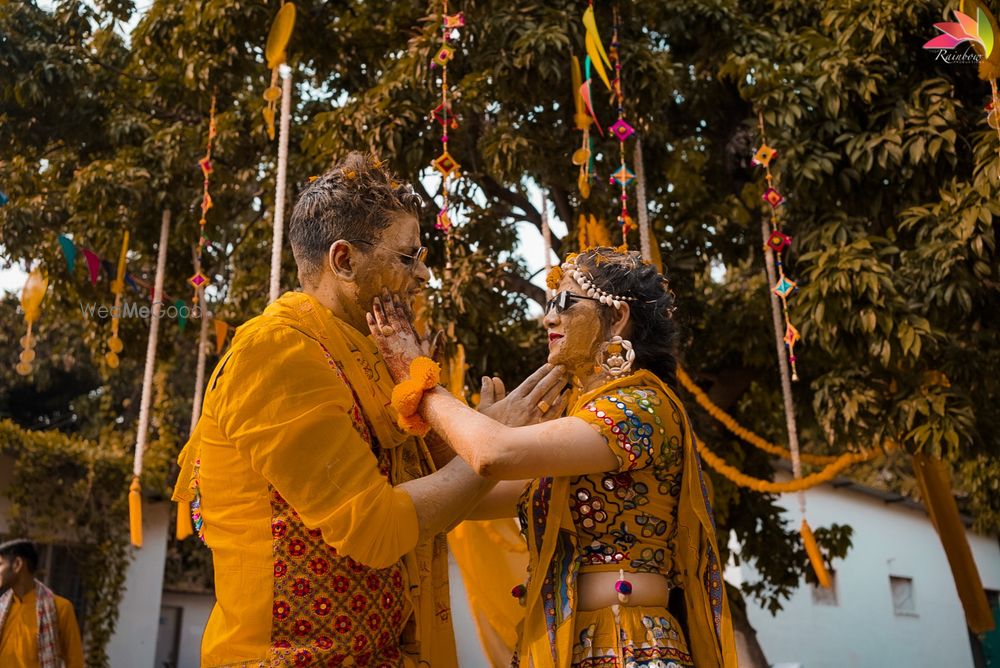 Photo From Aakash X Riya ( Haldi) - By The Rainbow Productions