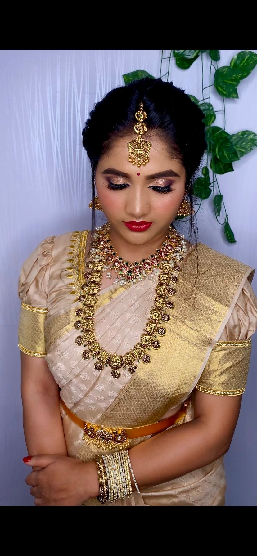 Photo From Monisha’s Muhoortha Look - By Makeover by  Jyoti