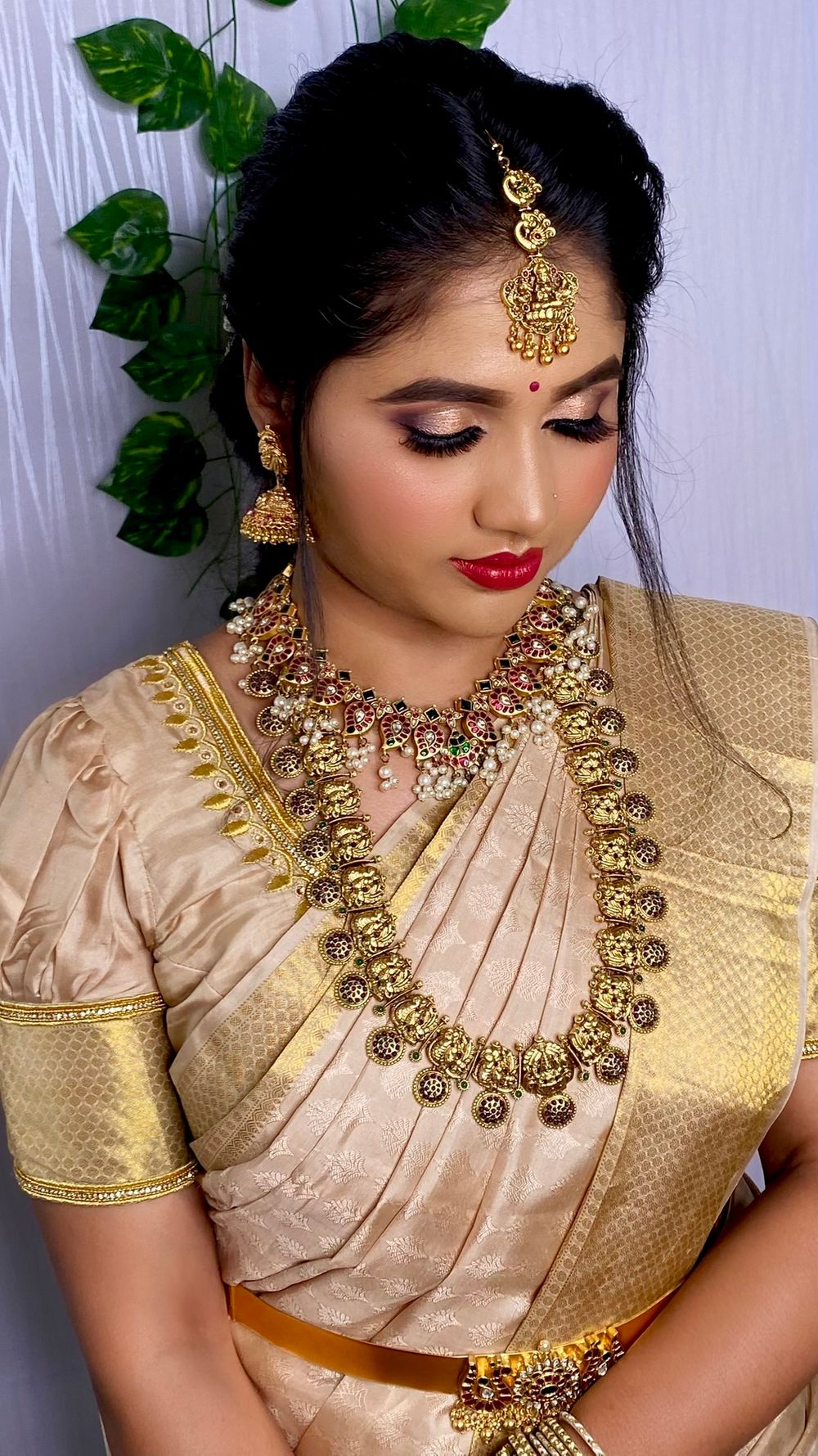 Photo From Monisha’s Muhoortha Look - By Makeover by  Jyoti