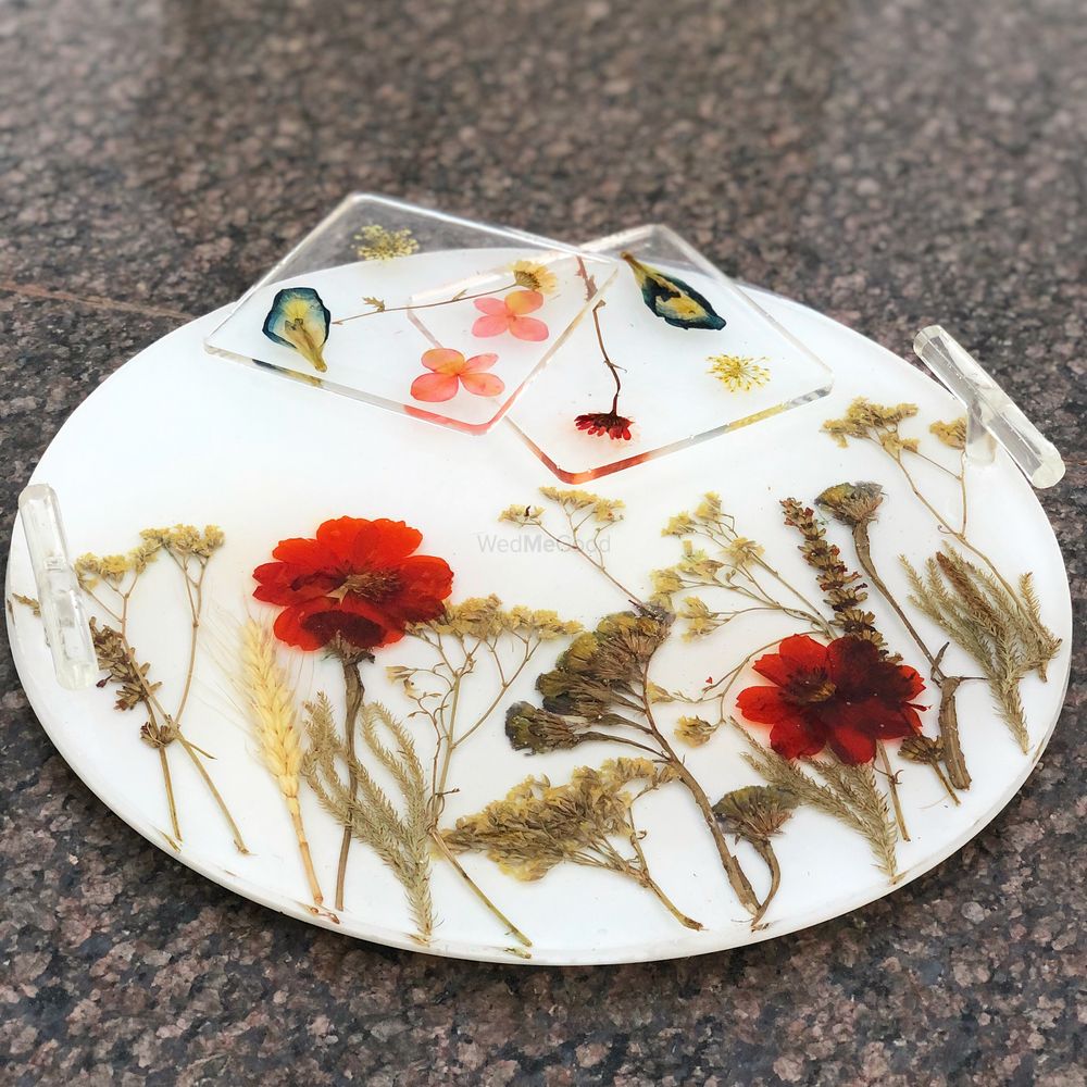 Photo From Floral Tray & Coasters - By Bouquet Boutique
