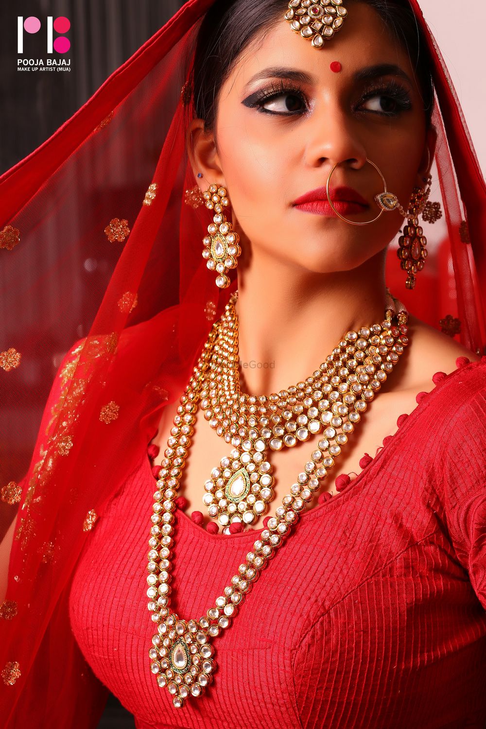 Photo From Mehar Engagement & Bridal - By Makeup by Pooja Bajaj
