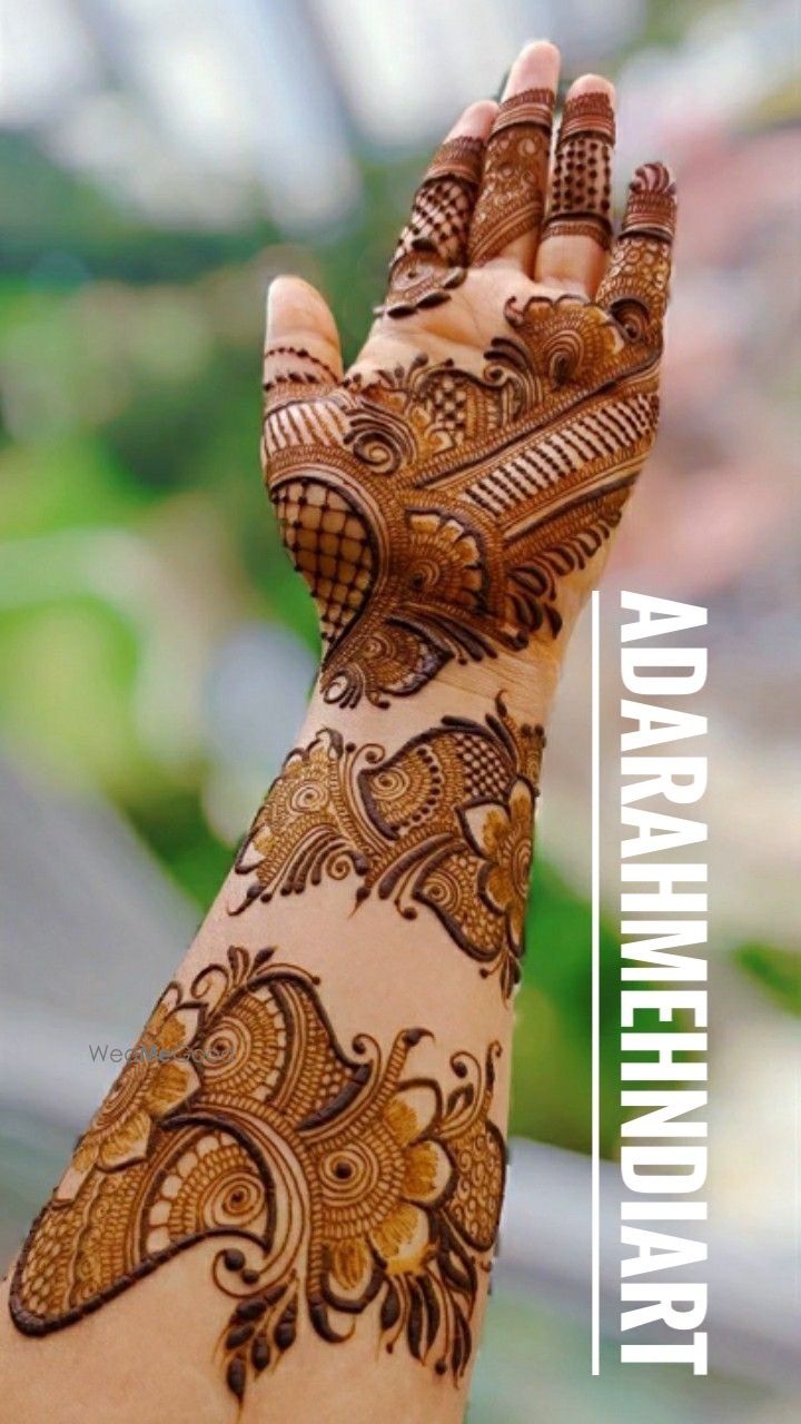 Photo From letest  (3d) Bridal Mehndi designs - By Adarsh Mehandi Art