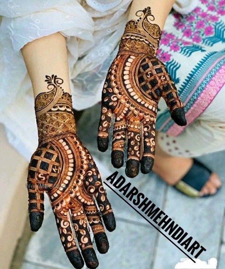 Photo From letest  (3d) Bridal Mehndi designs - By Adarsh Mehandi Art