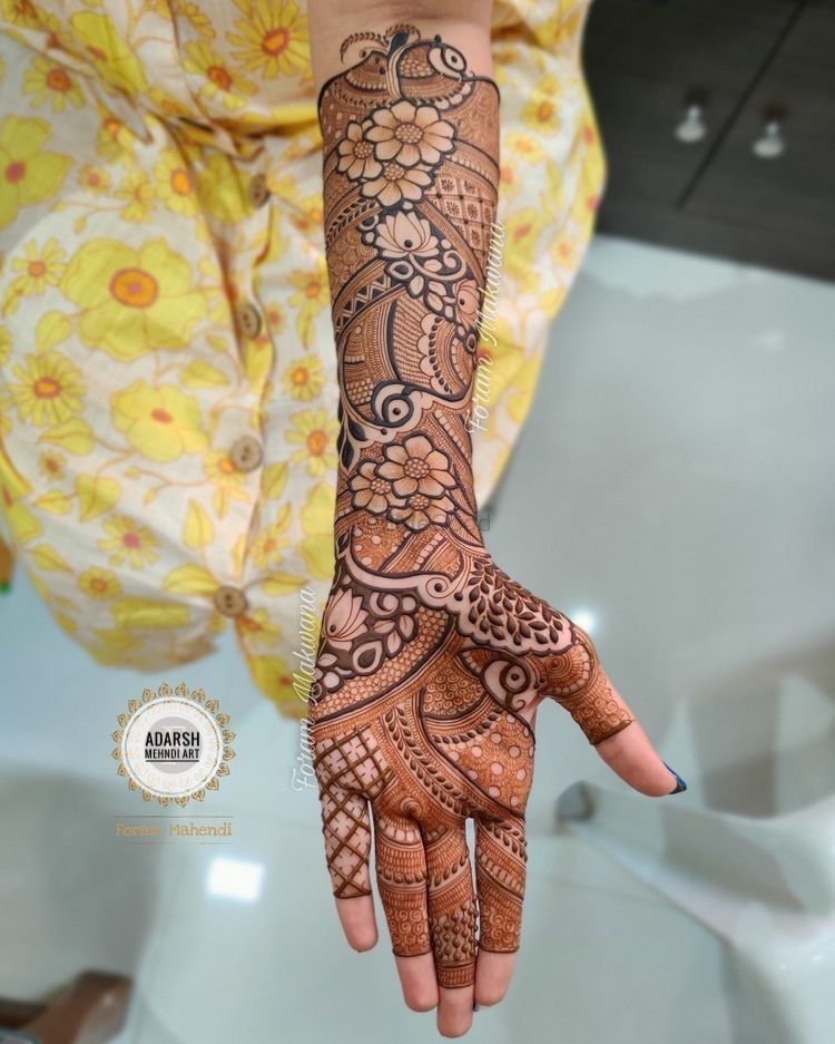 Photo From letest  (3d) Bridal Mehndi designs - By Adarsh Mehandi Art