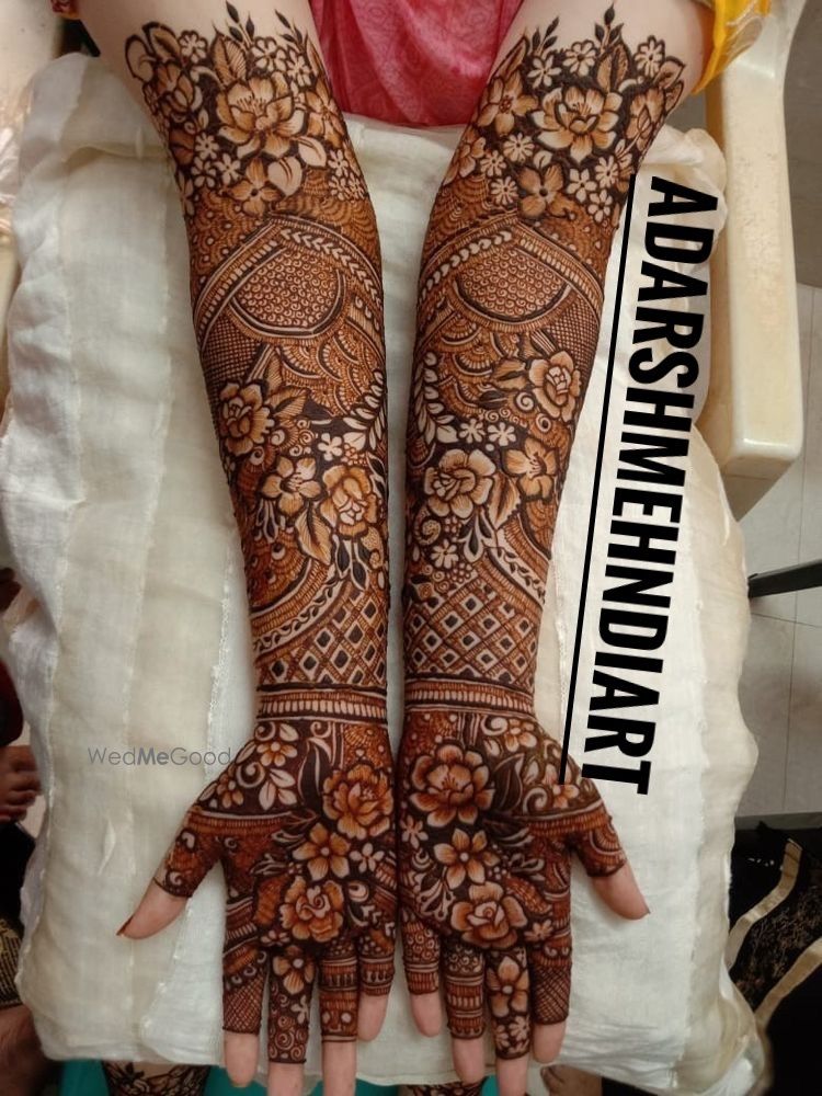 Photo From letest  (3d) Bridal Mehndi designs - By Adarsh Mehandi Art