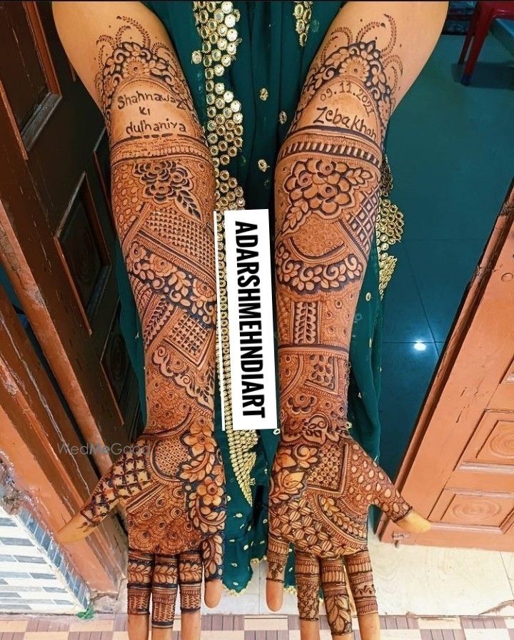 Photo From letest  (3d) Bridal Mehndi designs - By Adarsh Mehandi Art