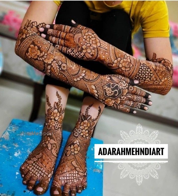 Photo From letest  (3d) Bridal Mehndi designs - By Adarsh Mehandi Art