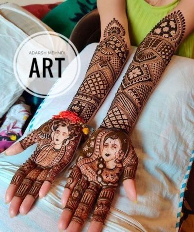 Photo From letest  (3d) Bridal Mehndi designs - By Adarsh Mehandi Art