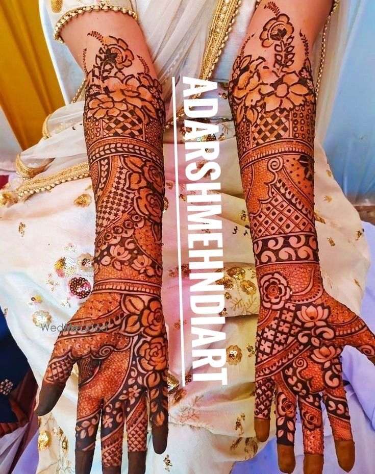 Photo From letest  (3d) Bridal Mehndi designs - By Adarsh Mehandi Art