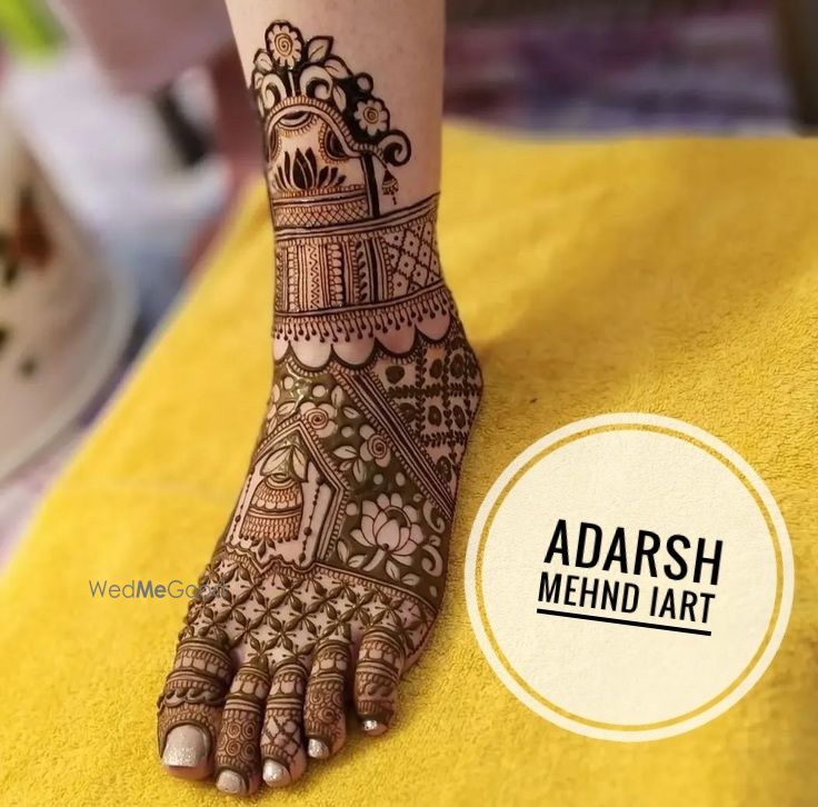 Photo From letest  (3d) Bridal Mehndi designs - By Adarsh Mehandi Art